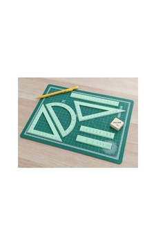 Alvera Geometri Cetvel Seti 3d Baskı Iletki, Gönye Ve Ölçüm Araçları - Mint Mint Yeşili Alvera Geometri Cetvel Seti 3d Baskı Iletki, Gönye Ve Ölçüm Araçları - Mint Mint Yeşili