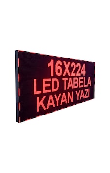 16x224cm Kayan Yazı & Led Tabela