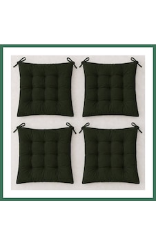En-cag 4 Lü Kapitone Bağcıklı Sandalye Minderi 40 40 3 Cm Zeytin Yeşili 40 40 3 Cm 4 Adet Bss Yeşil En-cag 4 Lü Kapitone Bağcıklı Sandalye Minderi 40 40 3 Cm Zeytin Yeşili 40 40 3 Cm 4 Adet Bss Yeşil