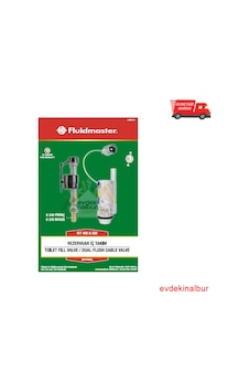 Fluidmaster Rezervuar İç Takım doldurma - Boşaltma Grubu 400-550 Siyah Fluidmaster Rezervuar İç Takım doldurma - Boşaltma Grubu 400-550 Siyah