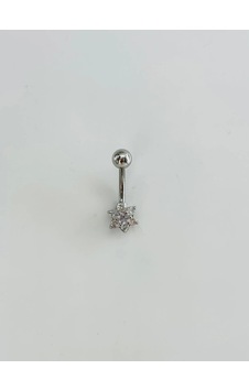 Çiçek Detaylı Göbek Piercing - Pg0159 Diğer Çiçek Detaylı Göbek Piercing - Pg0159 Diğer