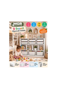 Zuzu 9 Sepetli Oyuncak Dolabı 3 Large 6 Dar Sepetli Çocuk Odası Düzenleyici Oyuncak Depolama Ünitesi Beyaz Beyaz Zuzu 9 Sepetli Oyuncak Dolabı 3 Large 6 Dar Sepetli Çocuk Odası Düzenleyici Oyuncak Depolama Ünitesi Beyaz Beyaz