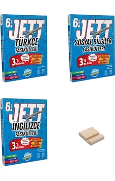 6. Sınıf Jett Türkçe Sosyal Bilgiler Ve İngilizce Fasikülleri 3lü Set 6. Sınıf Jett Türkçe Sosyal Bilgiler Ve İngilizce Fasikülleri 3lü Set