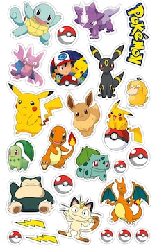 Yenilebilir Şekerli Kağıt Baskısı Cupcake Ve Pasta Resim Baskı Pokemon Temalı 07 Yenilebilir Şekerli Kağıt Baskısı Cupcake Ve Pasta Resim Baskı Pokemon Temalı 07