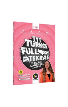 F10 Yayınları Tyt Türkçenin Matematiği Full Tekrar Video Ders Kitabı