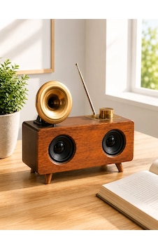 Lexroo Nostaljik Bluetooth Radyo Ahşap Görünümlü Fm Am Sw 3 Bantl Lexroo Nostaljik Bluetooth Radyo Ahşap Görünümlü Fm Am Sw 3 Bantl