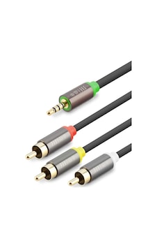 3.5 Mm To 3rca Kablo 2lıne Gold Siyah Hdx1065 3.5 Mm To 3rca Kablo 2lıne Gold Siyah Hdx1065