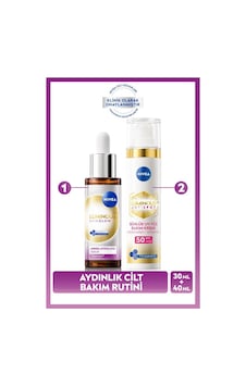 Spf50 Luminous630 Leke Karşıtı Gündüz Yüz Güneş Kremi 40ml Ve Skin Glow Anında Aydınlatıcı Serum30ml
