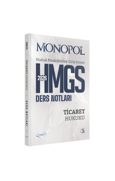 Hmgs Ticaret Hukuku Ders Notları 3. Baskı Monopol Yayınları Hmgs Ticaret Hukuku Ders Notları 3. Baskı Monopol Yayınları