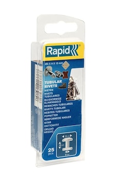 Rapid Boru Perçin 9x3x13mm Çap 10x3 25 Ad. 5000416 Rapid Boru Perçin 9x3x13mm Çap 10x3 25 Ad. 5000416