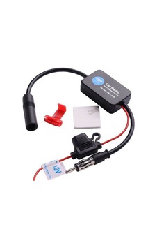 12v Sistemleri İçin Sinyal Geliştirme Ekipmanına Sahip Fm/am Stereo Radyo Anten Booster Amplifikatörü