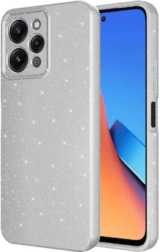 Xiaomi Redmi 12 Uyumlu Kılıf Kamera Korumalı Simli Lüks Koton Kapak Xiaomi Redmi 12 Uyumlu Kılıf Kamera Korumalı Simli Lüks Koton Kapak