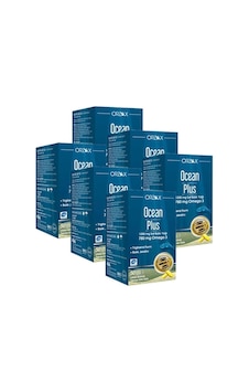 Orzax Ocean Plus Balık Yağı, 1200 Mg, 780 Mg Omega 3, 50 Kapsül, 6 Adet Orzax Ocean Plus Balık Yağı, 1200 Mg, 780 Mg Omega 3, 50 Kapsül, 6 Adet