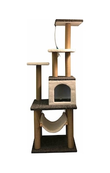 Pethomealpi Hamaklı Kedi Tırmalama Evi 140 CM Pethomealpi Hamaklı Kedi Tırmalama Evi 140 CM