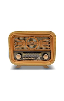 Crownwell Retro Bluetooth Radyo Ve Hoparlör Md-1301bt Crownwell Retro Bluetooth Radyo Ve Hoparlör Md-1301bt