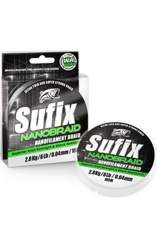 Sufix Nanobraid 0.08mm 100m İp Misina Sufix Nanobraid 0.08mm 100m İp Misina