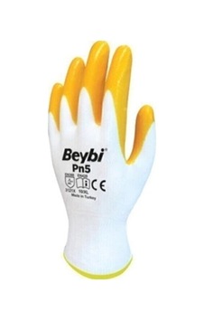 Beybi Pn5 Nitril Eldiven Sarı-beyaz No:10 Çok Renkli Beybi Pn5 Nitril Eldiven Sarı-beyaz No:10 Çok Renkli