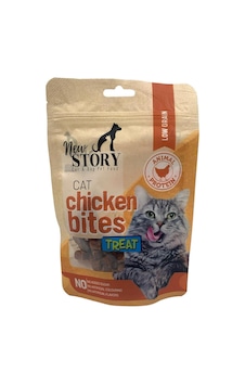 New Story Kediler İçin Tavuklu Atıştırmalık Chicken Bites 60 G New Story Kediler İçin Tavuklu Atıştırmalık Chicken Bites 60 G