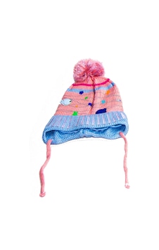 Bay Şapkacı Kız Bebek İpli Kürklü Pembe Şapka 7528 Beyaz - Pembe Bay Şapkacı Kız Bebek İpli Kürklü Pembe Şapka 7528 Beyaz - Pembe