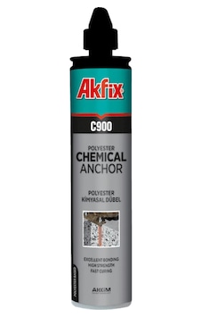 Akfix C900 Kimyasal Dübel Beton Taş Ve Tuğla İçin 300 Ml 1 Adet Akfix C900 Kimyasal Dübel Beton Taş Ve Tuğla İçin 300 Ml 1 Adet