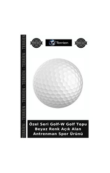 Özel Seri Golf-w Golf Topu Beyaz Renk Açık Alan Antrenman Spor Ürünü