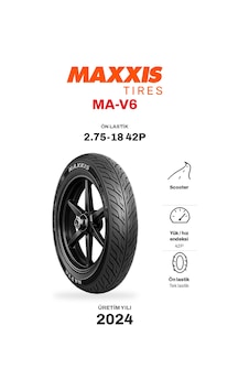 Maxxis Ma-v6 2.75-18 42p Ön Motosiklet Lastiği Maxxis Ma-v6 2.75-18 42p Ön Motosiklet Lastiği