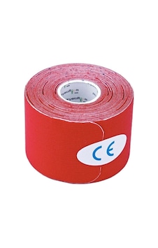 Vzn Tape Kırmızı Renk Kinesio  Bandı 5 Metre X 5 Cm
