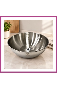 Gees Global Çelik Salata Ve Çırpma Kasesi 31 Cm Gbzs Gees Global Çelik Salata Ve Çırpma Kasesi 31 Cm Gbzs