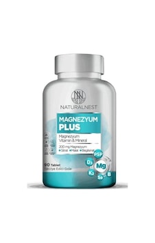 Naturalnest Magnezyum Plus 90 Tablet Naturalnest Magnezyum Plus 90 Tablet
