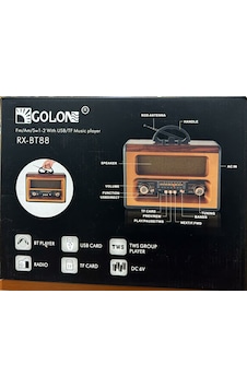 Golon Rx-bt88 Bluetooth Usb Nostaljik Şarjlı Radyo Golon Rx-bt88 Bluetooth Usb Nostaljik Şarjlı Radyo