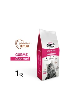Catzo Premium Gourmet Renkli Taneli Yetişkin Kedi Maması 1 KG