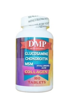 Dmp Glucosamine Chondroitin Msm Hyaluronic Acid Collagen 180 Tabl Dmp Glucosamine Chondroitin Msm Hyaluronic Acid Collagen 180 Tabl