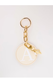 Happyme Ekru Çanta Aksesuar Yuvarlak Harfli Charm Hm 01 A Happyme Ekru Çanta Aksesuar Yuvarlak Harfli Charm Hm 01 A