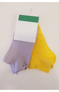 United Colors Of Benetton Benetton 2 Li Babet Çorap Bnt-g24089 Lila