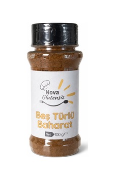 Glutensiz Beş Türlü Baharat 100 G Köfte, Et Ve Dolma İçin Glutensiz Beş Türlü Baharat 100 G Köfte, Et Ve Dolma İçin