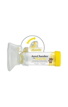 Aerochamber Flow-Vu Sarı 1-5 Yaş Arası Ayıcıklı Model Aerochamber Flow-Vu Sarı 1-5 Yaş Arası Ayıcıklı Model