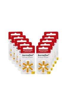 Bernafon 10 Numara İşitme Cihazı Pili 6 x 10'lu