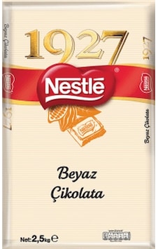 Nestle 1927 Beyaz Kuvertür 2.5 KG Nestle 1927 Beyaz Kuvertür 2.5 KG