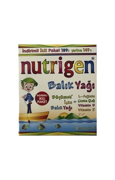 Nutrigen Balık Yağı Şurubu 200 Ml 2 Li Paket Nutrigen Balık Yağı Şurubu 200 Ml 2 Li Paket
