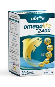 Nbtlife Omegalife 2400 60 Kapsül Nbtlife Omegalife 2400 60 Kapsül