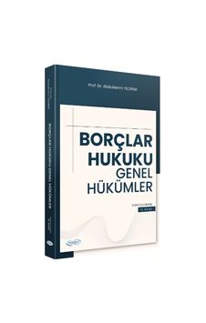 Borçlar Hukuku Genel Hükümler 16. Baskı Monopol Yayınları Borçlar Hukuku Genel Hükümler 16. Baskı Monopol Yayınları