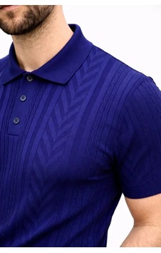 Rkm Ticaret Erkek Yazlık Triko Tişört Kısa Kol Polo Yaka Düğmeli T-shirt - Lacivert Rkm Ticaret Erkek Yazlık Triko Tişört Kısa Kol Polo Yaka Düğmeli T-shirt - Lacivert