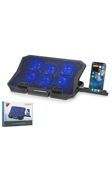 Hadron Hdx4254 Laptop Soğutucu 6x Fan Led Li + Telefon Standı - Siyah Hadron Hdx4254 Laptop Soğutucu 6x Fan Led Li + Telefon Standı - Siyah