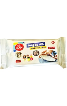 Bubu Doğal Kil Hamuru 250 Gr Beyaz Dk0001