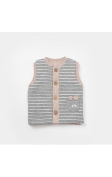 Bibaby Adventure Bear Bebek Yeleği 61505 Karamel Bibaby Adventure Bear Bebek Yeleği 61505 Karamel