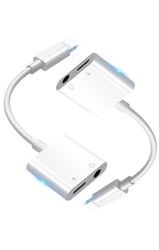 Berat Lightining Tou 3,5mm Jack Kulaklık Çevirici Şarj Kablosu Ses Aux Adaptör 1 Adet