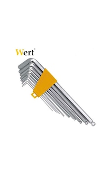 Wert 2250 Allen Anahtar Seti Bilya Başlı N11.6554 Wert 2250 Allen Anahtar Seti Bilya Başlı N11.6554