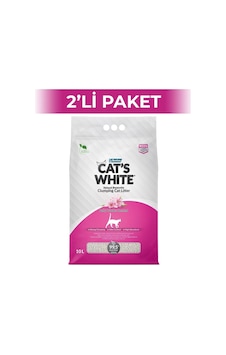 Cat's White Pudralı Bentonit Kedi Kumu 2 x 10 L Cat's White Pudralı Bentonit Kedi Kumu 2 x 10 L