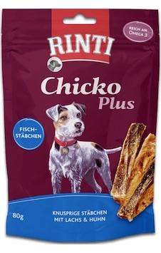 Rinti Chicko Plus Balık ve Tavuklu Köpek Ödülü 80 G Rinti Chicko Plus Balık ve Tavuklu Köpek Ödülü 80 G