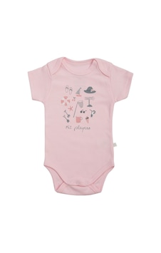 Organicera Organicera Organik Kısa Kollu Body,Pembe Organicera Organicera Organik Kısa Kollu Body,Pembe